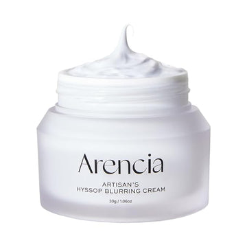 Hyssop Blurring Cream, Intense Collagen Face Moisturizer & Night Repair Cream for Anti-Aging, Nourishing Skin Barrier, Premium Korean Skincare, 1oz