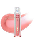 ETUDE Over Glowy Lip Gloss #1 Sweety Cream | Non-Sticky Vegan Lip Tint | Moisturized & Long-lasting Lip Gloss | Daily Tint for Dry Lips, Korean Makeup, K-beauty, Perfect for Gift