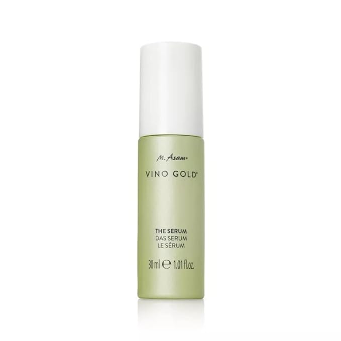M. Asam VINO GOLD Face Serum - reduces lines & wrinkles, increases elasticity & firmness of the skin, face moisturizer with carotenoids from tomato, anti-aging, vegan facial care, 1.01 Fl Oz