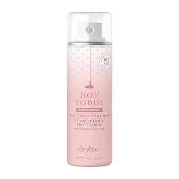 Drybar Hot Toddy Heat Protectant Mist Blanc Scent - Travel Size Lightweight Heat Protectant for Hair protects from Heat & Styling with Curling, Straightening and Styling Irons