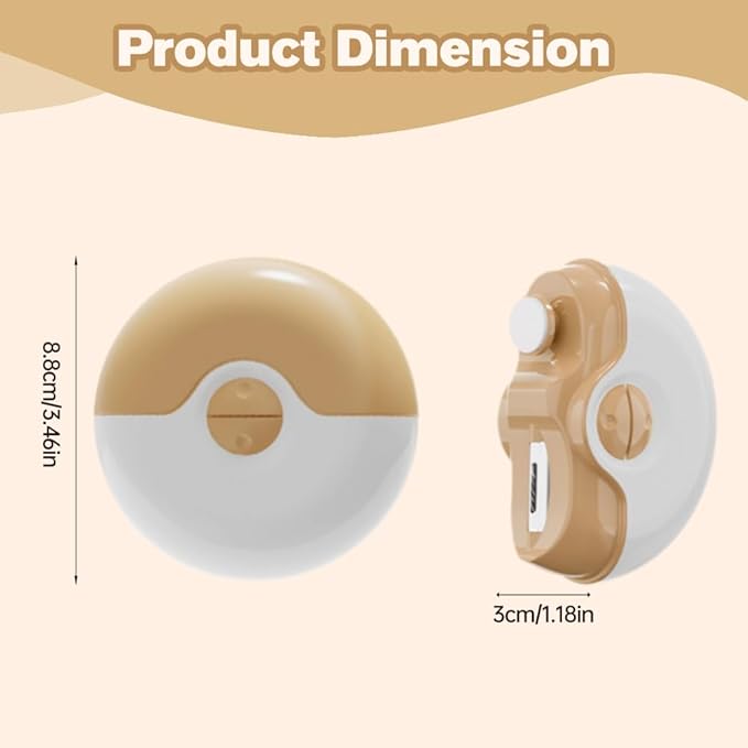 3 in 1 Electric Polishing Automatic Nail Clippers, 2026 New Automatic Nail Trimmer Clippers for Fingers and Toes with 2 Adjustable Speeds, Electric Toe Nail Cutter for Thick Toenails Seniors (Purple)