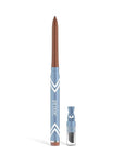 PrimeEyes Glide Eyeliner for Mature Women – Waterproof, Long-Stay and Mess-Proof – Gel Creme Texture, Discreet Sharpener and Effective Smudger (Copper Metallic)