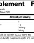 Standard Process Calcium Lactate - Immune Support and Bone Strength - Bone Health and Muscle Supplement with Magnesium and Calcium - 360 Tablets