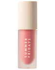 Summer Fridays Dream Lip Oil - Tinted Lip Oil with Moisturizing Sheer Coverage, High-Shine and Deep Hydration - Non-Sticky Formula for Long-Lasting Softness - Rose Bud (0.15 Oz)