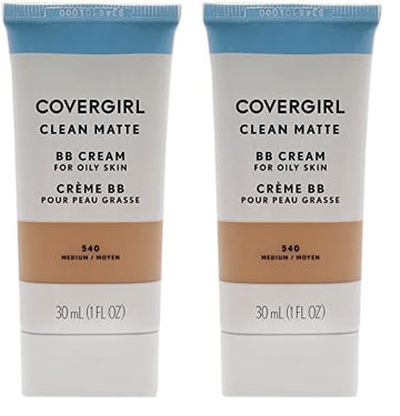 COVERGIRL - Clean Matte BB Cream, Oil-Free, Long-Lasting, of 2)