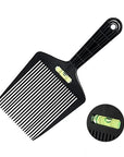 Barber Flat Top Comb with level Bang Liquid Oil Hair Cutting Angle Adjustment Large Teeth Comb Styling Tool (black)