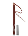 Palladio Lip Liner Pencil, Wooden, Firm yet Smooth, Contour and Line with Ease, Perfectly Outlined Lips, Comfortable, Hydrating, Moisturizing, Rich Pigmented Color, Long Lasting, Café