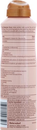 Coppertone Glow with Shimmer Sunscreen Spray SPF 50, Water Resistant Spray Sunscreen, Broad Spectrum SPF 50 Sunscreen Spray, 5 Oz Spray