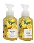 Bath & Body Works Gentle Foaming Hand Soap in Kitchen Lemon (2 Pack)