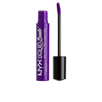NYX PROFESSIONAL MAKEUP Liquid Suede Cream Lipstick - Amethyst (Deep Neon Purple)