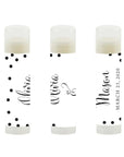 Andaz Press Personalized Bridal Shower Bachelorette Black