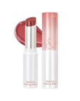 rom&nd GLASTING MELTING BALM #06 Kaya Fig - Vegan K-Beauty Tinted Lip Balm for Crystal Water-Gloss Shine, Deep Hydration & MLBB Rosy Nude Color | Non-Sticky, Long-Lasting Comfort for All Ages