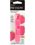Revlon Kiss Tinted Lip Balm with SPF 20, Hydrating, Flavored, Infused with Natural Fruit Oils, 025 Fresh Strawberry, 0.09 oz