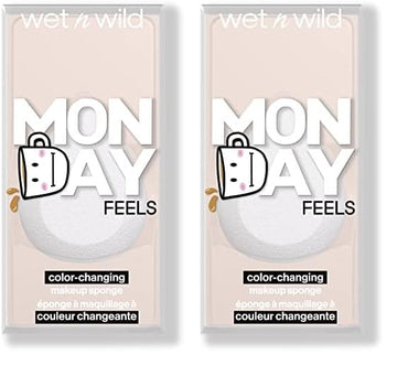 wet n wild Mood Makeup Sponge Monday Feels (Pack of 2)