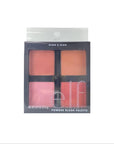 e.l.f. Cosmetics Powder Blush Palette, Four Blush Shades for Beautiful, Long-Lasting Pigment, Light