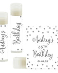 Andaz Press Personalized Milestone Birthday Party Glitter