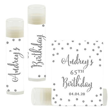 Andaz Press Personalized Milestone Birthday Party Glitter