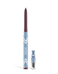 PrimeEyes Glide Eyeliner for Mature Women – Waterproof, Long-Stay and Mess-Proof – Gel Creme Texture, Discreet Sharpener and Effective Smudger (Mulberry)