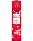 Bath and Body Works - Japanese Cherry Blossom - Moisturizing Body Wash, Fine Fragrance Mist and Ultra Shea Body Cream - 3 pc - Gift Set (2020))