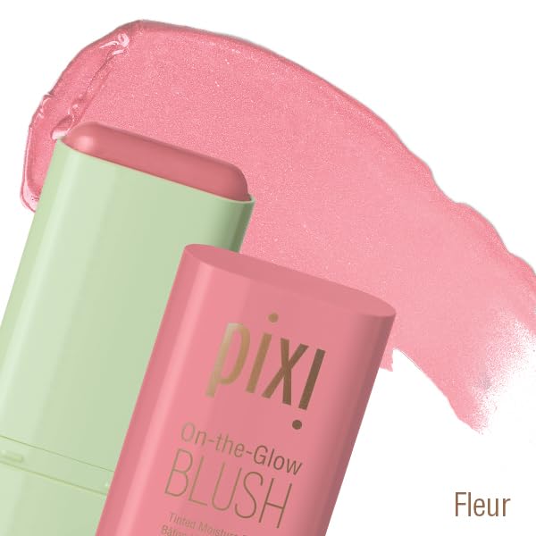 Pixi Beauty Radiance Ready On-the-Glow Trio | Hydrating Hydrating Tinted Moisture Stick Blush, Bronzer, and Highlighter Set | Travel Size, Vegan, and Paraben-Free