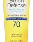 Neutrogena Beach Defense Water Resistant Sunscreen Body Lotion with Broad Spectrum SPF 70, Oil-Free and Fast-Absorbing, 1 Fl Oz (Pack of 48)