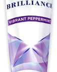 Crest 3D White Brilliance Toothpaste, Vibrant Peppermint, Travel Size 0.85 oz (24g) - Pack of 10