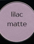 Off White, Matte Light Lavender, and Matte Deep Purple Vegan Eyeshadow Trio Palette; Talc, Paraben & Cruelty Free