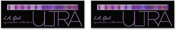 L.A. Girl Beauty Brick Eyeshadow, Ultra, 0.42 Ounce, Crayon (Pack of 2)