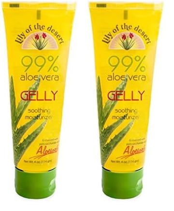 Lily Of The Desert Aloe Vera Gelly 4 oz Gel (Pack of 2)