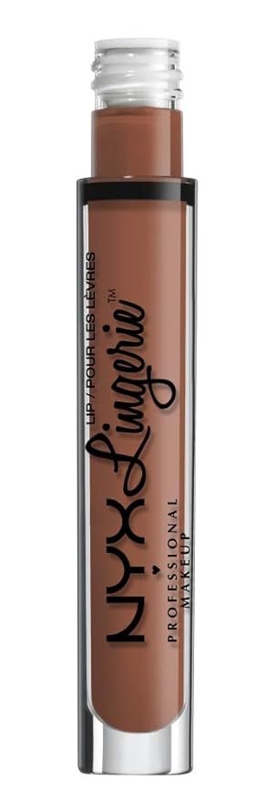 NYX PROFESSIONAL MAKEUP Lip Lingerie Matte Liquid Lipstick - Seduction (Red Orange)