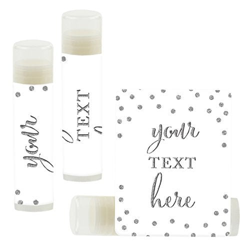 Andaz Press Personalized Lip Balm Party Glitter