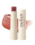 Melixir Vegan Lip Butter (12 Colors), Hydrating Tinted Lip Balm Stick, Bee-Free, Petrolatum-Free, Plant-Based, Moisturizes Dry & Chapped Lips With Shea Butter, Sheer, Natural Finish - #02 Nudy Rose