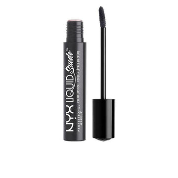 NYX PROFESSIONAL MAKEUP Liquid Suede Cream Lipstick - Stone Fox (Deep Grey With Blue Undertone)