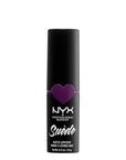 NYX PROFESSIONAL MAKEUP Suede Matte Lipstick, Vegan Formula - Stfu (Magenta)