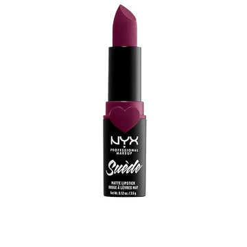 NYX PROFESSIONAL MAKEUP Suede Matte Lipstick, Vegan Formula - Girl, Bye (Berry)