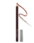 Palladio Lip Liner Pencil, Wooden, Firm yet Smooth, Contour and Line with Ease, Perfectly Outlined Lips, Comfortable, Hydrating, Moisturizing, Rich Pigmented Color, Long Lasting, Raisin