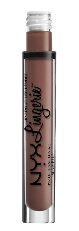 NYX PROFESSIONAL MAKEUP Lip Lingerie Matte Liquid Lipstick - Cabaret Show (Dusty Rose)
