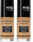 COVERGIRL TruBlend Matte Made Liquid Foundation, Sand Beige of 2)