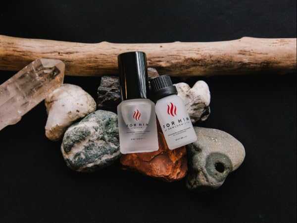 RawChemistry for Him Set - A Pheromone Infused Cologne Gift Set - Bold, Extra Strength Formula…