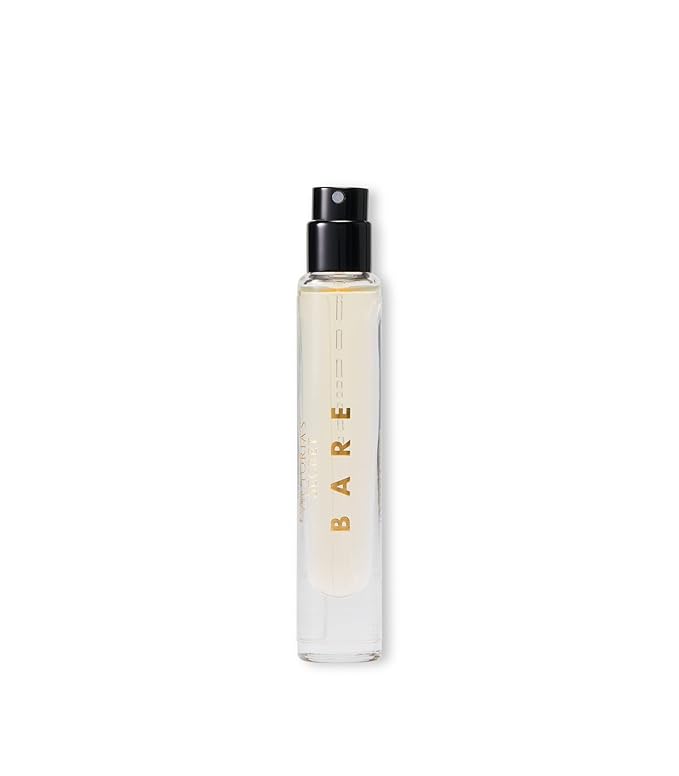 Victoria's Secret Bare Eau de Parfum Travel Spray, Notes of Australian Sandalwood, Mandarin Madagascar & Egyptian Violet, Mini Perfumes for Women (0.23 oz)