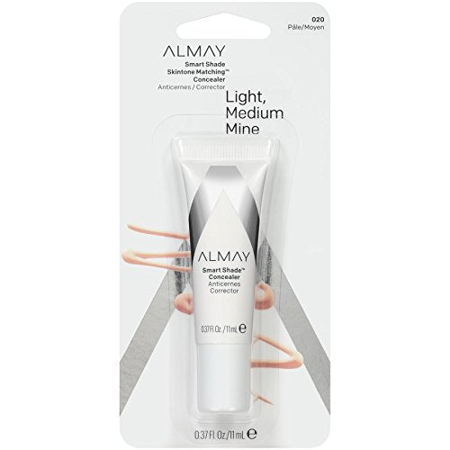 Almay Concealer, Face Makeup, Medium Coverage Concealer, Creamy 0.37 Oz 020 L