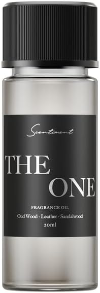 Scentiment Diffuser Oil - The One | Inspired by Miami Beach Lobby Scent | Aromatherapy Fragrance Oil | Notes of Cardamom, Leather, Lemon with Cinnamon & Sandalwood (20 mL)