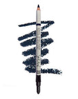 Jillian Dempsey Khol Eyeliner: Clean, Waterproof Eyeliner Pencil with Built-In Smudger for Effortless Blending – Rich Pigment, Cruelty-Free, Black Sapphire