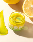 Lip Mask, Hydrating Overnight Lip Sleeping Mask, Lip Moisturizer for Dry Cracked Lips Care, Dual-Color Korean Lips Balm for Nourishing and Softening Lips, Minimizes Fine Lines - Lemon Mint