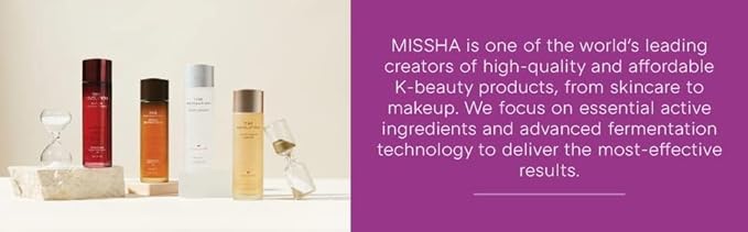 MISSHA Time Revolution The First Essence 5X (5th Gen) 5.07 Fl oz/ 150ml, Korean Face Essence, Facial Toner, Glass Skin, Hydrating Firming pH Balancing Toner for All Skin Types