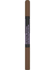Maybelline Express Brow 2-In-1 Pencil and Powder Eyebrow Makeup, Medium Brown, 1 Count