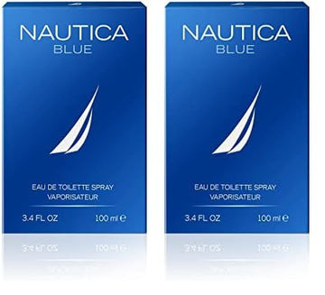 Nautica Blue For Men Edt Spray 3.4 Oz (Pack of 2)