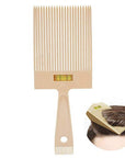 Professional Flattopper Hair Styling and Cutting Tool - Portable Wide Flat-Top Comb With Accurate Water Levelling System