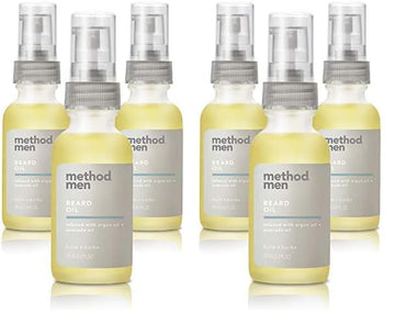 Method Men Beard Oil, Sea + Surf, 1 Ounce, 6 pack