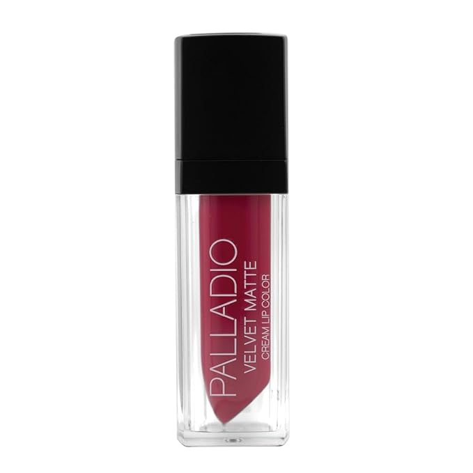 Palladio Velvet Matte Cream Lip Color, Plush